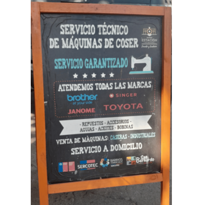 SERVICIO TECNICO MAQUINAS DE COSER